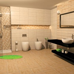 Внушителни плочки за спа и уелнес Таити принт от Ceramica Fiore (България)